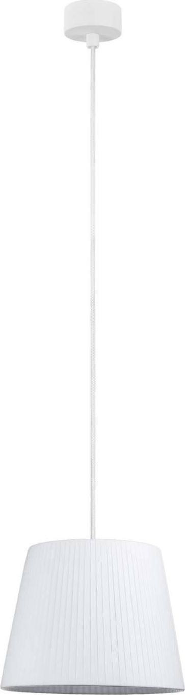 Lampa wisząca Sotto Luce LAMPA wisząca KAMI ELEMENTARY 5902429648694 Sotto Luce okrągła OPRAWA plisowany zwis biały