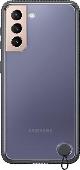 Samsung Etui Clear Protective Cover Galaxy S21 Black (EF-GG991CBEGWW)