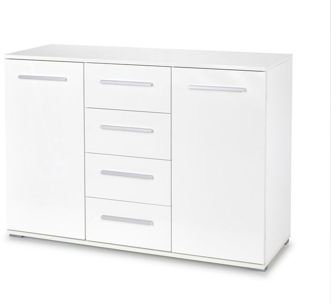Halmar LIMA KM-4 komoda biały (2p=1szt) - V-PL-LIMA-KM4-BIAŁY