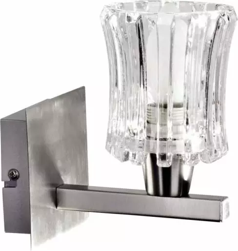Kinkiet Candellux LAMPA IBIZA KINKIET 1X40W E14 SATYNA (21-14504) Candellux