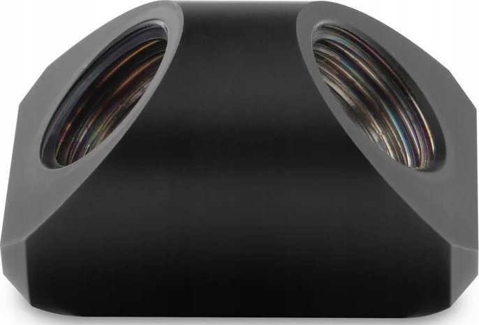 EK Water Blocks EK Water Blocks EK-Quantum Torque Adapter 90 Grad G1/4 Zoll IG auf G1/4 Zoll IG - schwarz