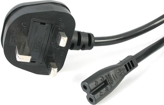 Kabel zasilający StarTech BS 1363 Power (UK) - C7 IEC 60320, 1m (PXTNB2SUK1M)