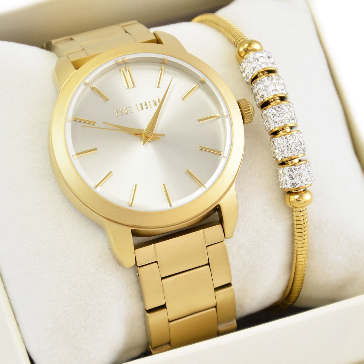 Zegarek Paul Lorens Zestaw damski zegarek GIANNA -3D1 + bransoletka