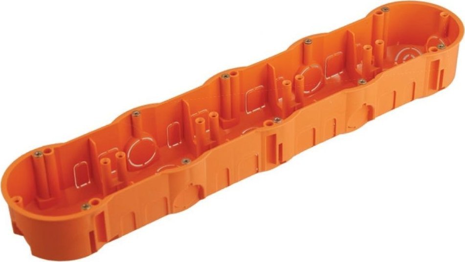 Pawbol Puszka podtynkowa 60 płytka pięciokrotna z wkrętami - A.0048WP