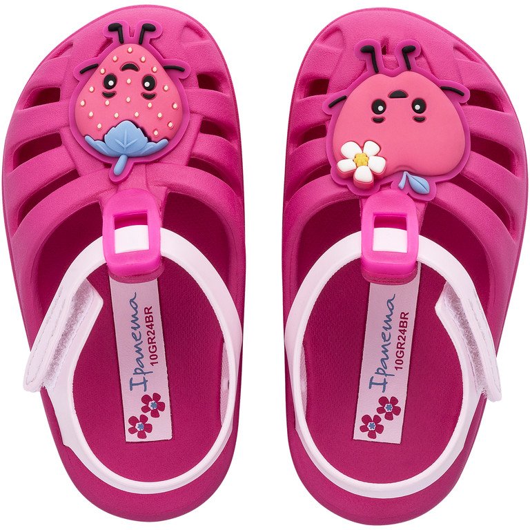 Ipanema dziecięce sandały SUMMER XIV B 83615-BC948 DARK PINK/LIGHT PINK 22-23