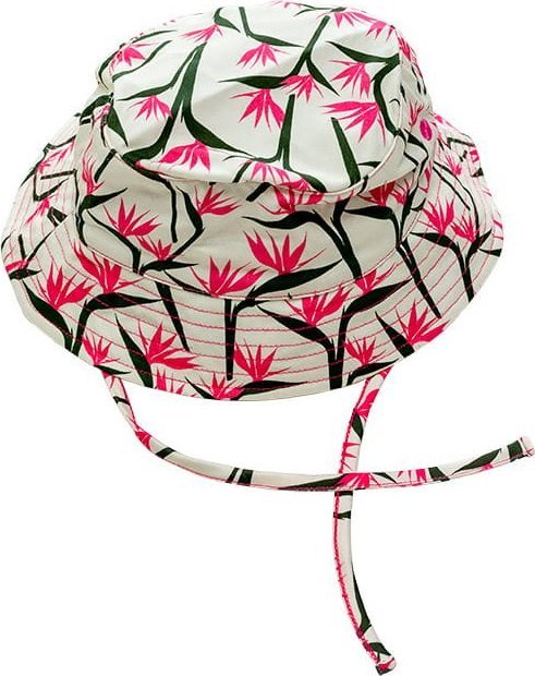 DucKsday Kapelusz plażowy przeciwsłoneczny dziewczęcy, filtr UPF 50+, Coco, 62-68 (obwód 44cm)