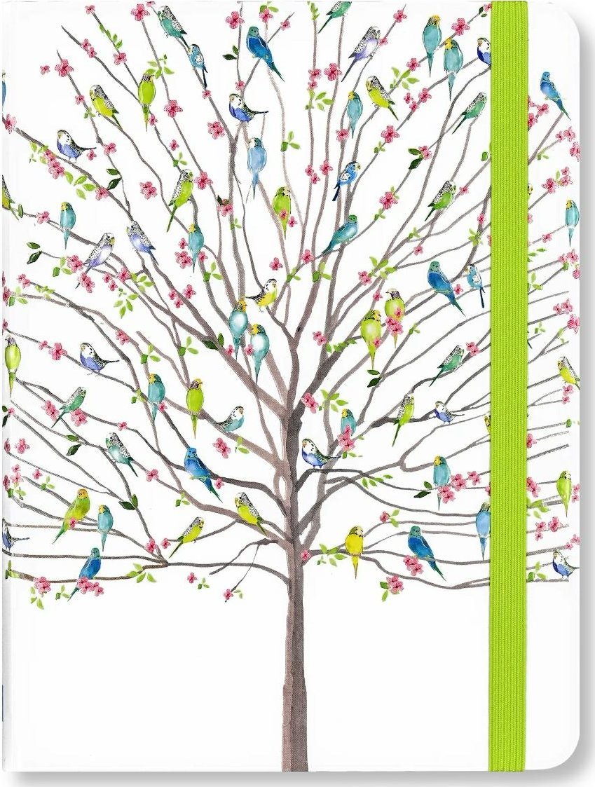 Peter Pauper Press Notatnik midi Papugowe Drzewo
