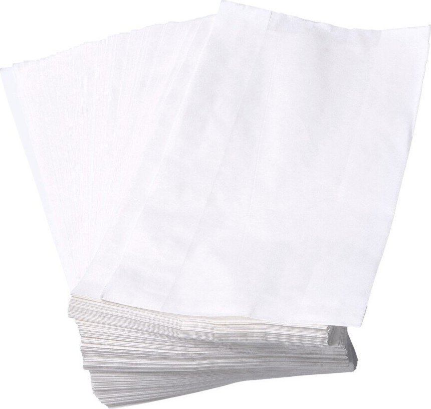 Wimex Torby torebki papierowe biała 14x29cm 1,5kg 100szt