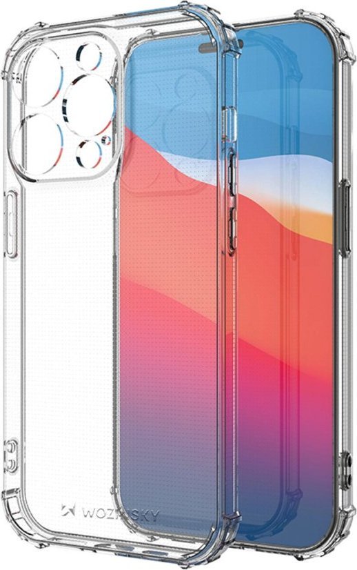 Braders Etui żelowe bezbarwne A-shock do iPhone 14 Pro