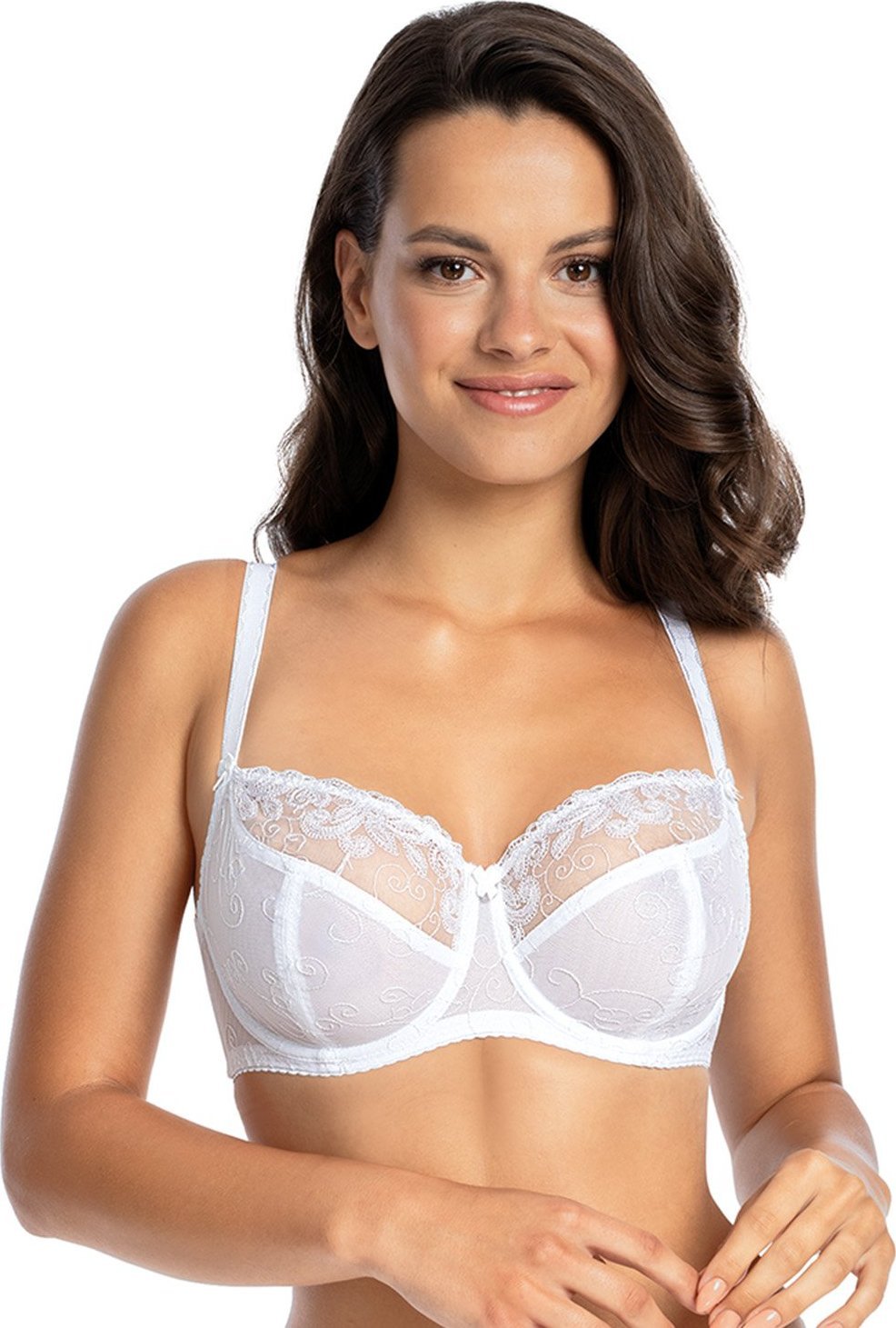 Gaia Gaia 1027 Eve biały 70F Biustonosz miękki