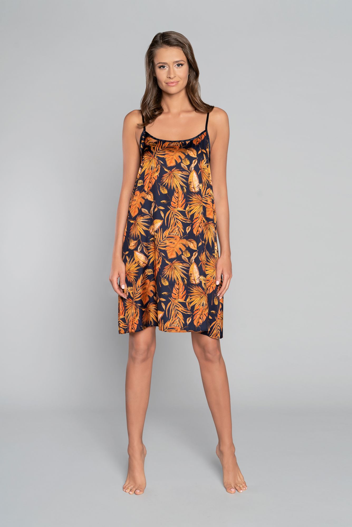 Italian fashion Italian Fashion Koszula nocna damska MONSTERA na ramiączku XL