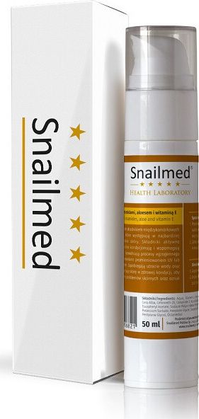 Snailmed Krem aktywny do pielęgnacji skóry głowy i twarzy po goleniu 50ml