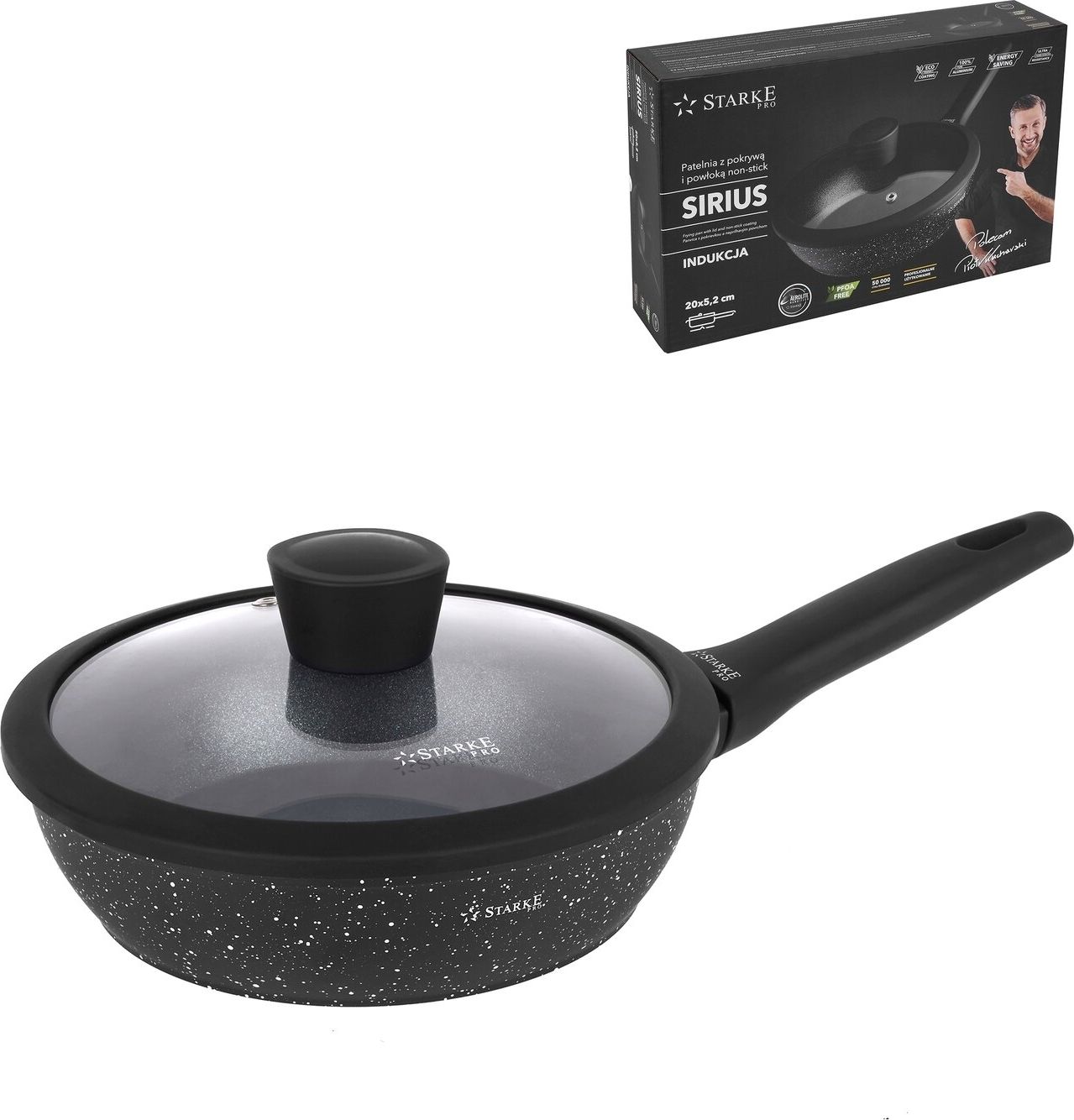 Patelnia Starke pro 20cm