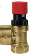 Husty Zawór bezpieczeństwa 2,5bar 1915 DN15 1/2" 1915.15.150