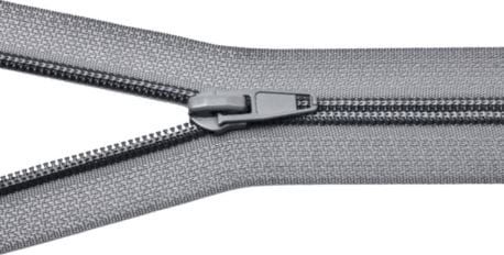 Kacperek Zamek błyskawiczny #5 Rozdzielczy 50cm Szary 5szt