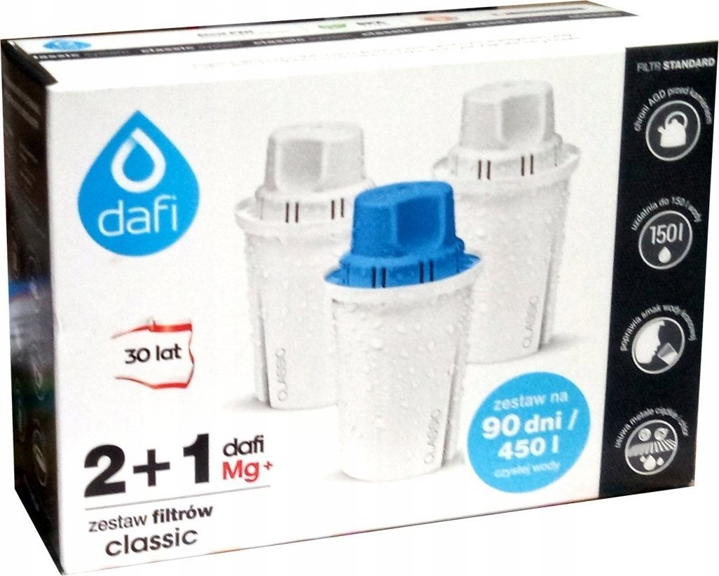Wkład filtrujący Dafi Wkład filtrujący Dafi Classic 2+1Mg+