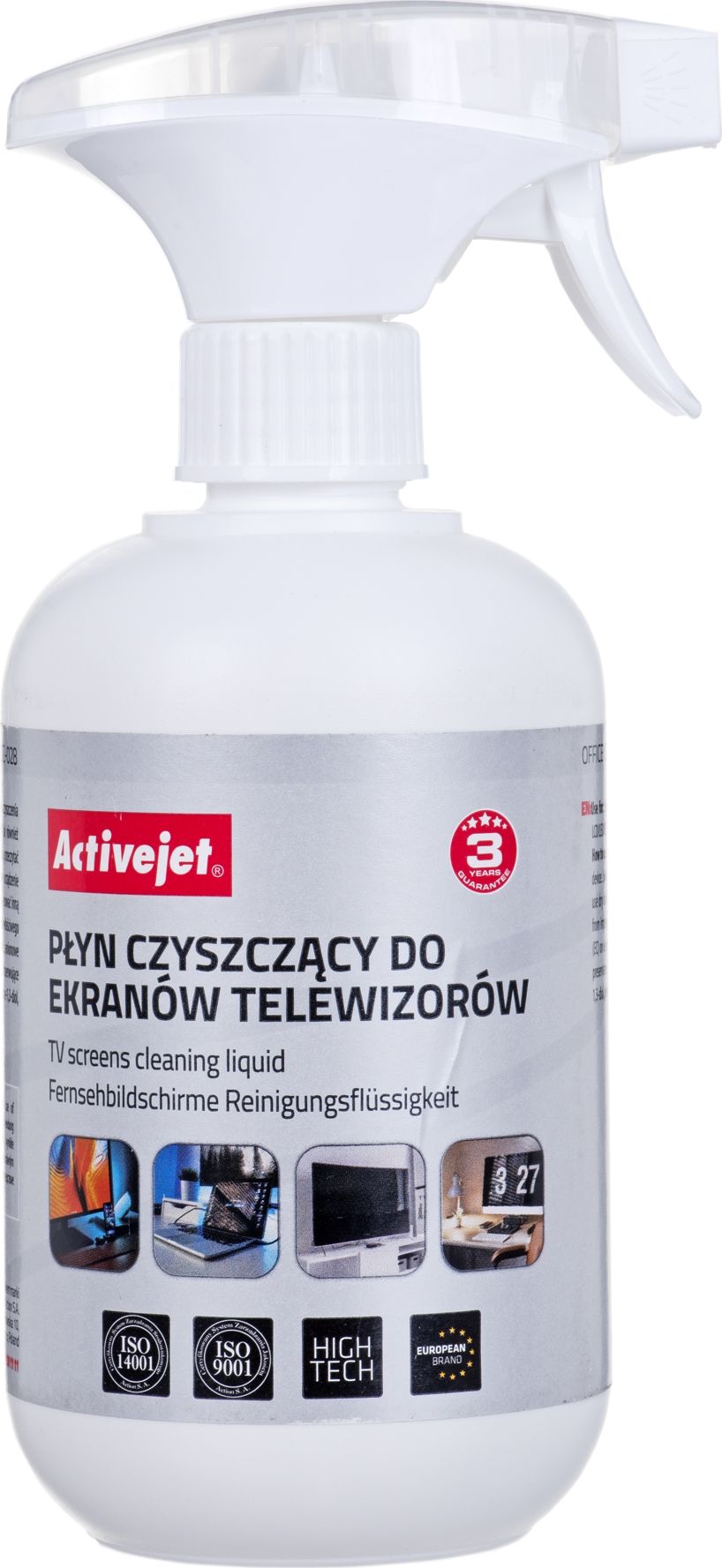 Activejet Płyn czyszczący do ekranów 500 ml (AOC-028)