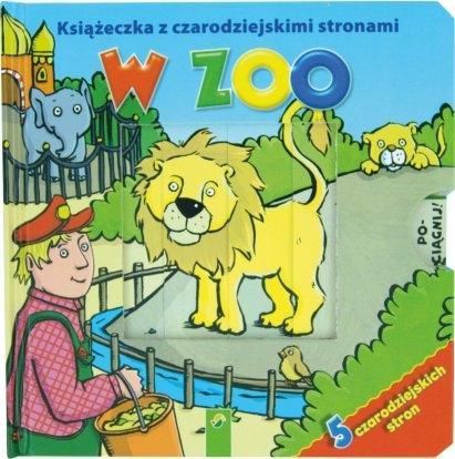 Książka z czarodziejskimi stronami - W zoo - 143069