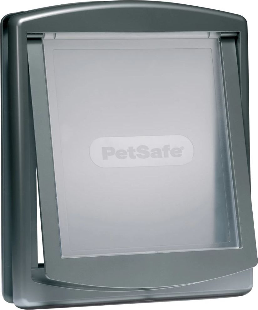 PET SAFE PetSafe Dwustronne drzwi dla zwierząt 777, L 35,6 x 30,5 cm, srebrne