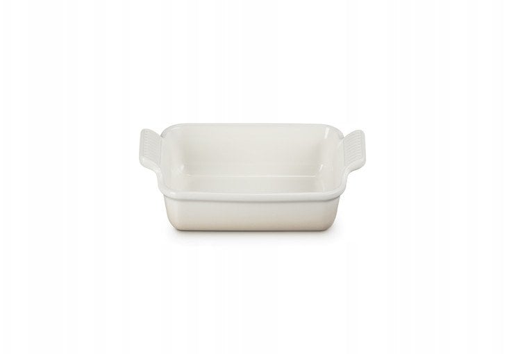 Le Creuset Rectangular Heritage Stoneware Baking Dish 19x14cm / 1 1L White 0843251158119
