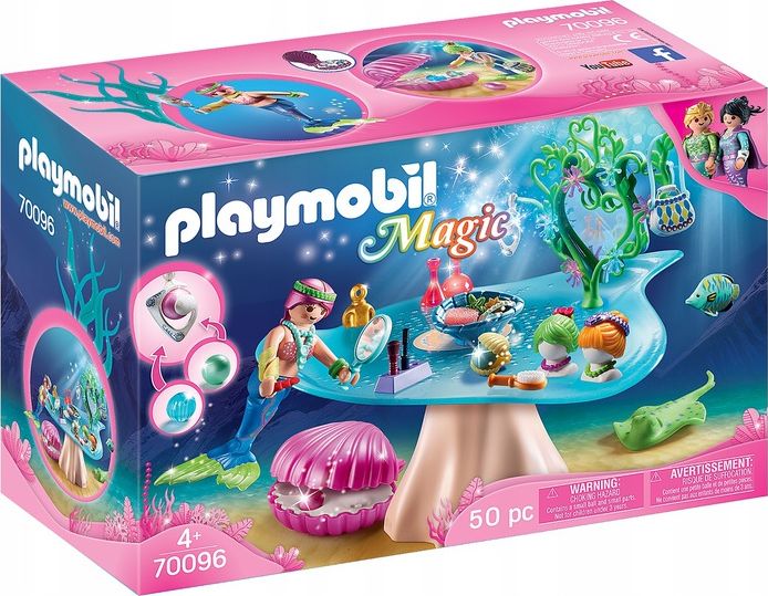 Playmobil Salon piękności syrenek ze szkatułką (70096)