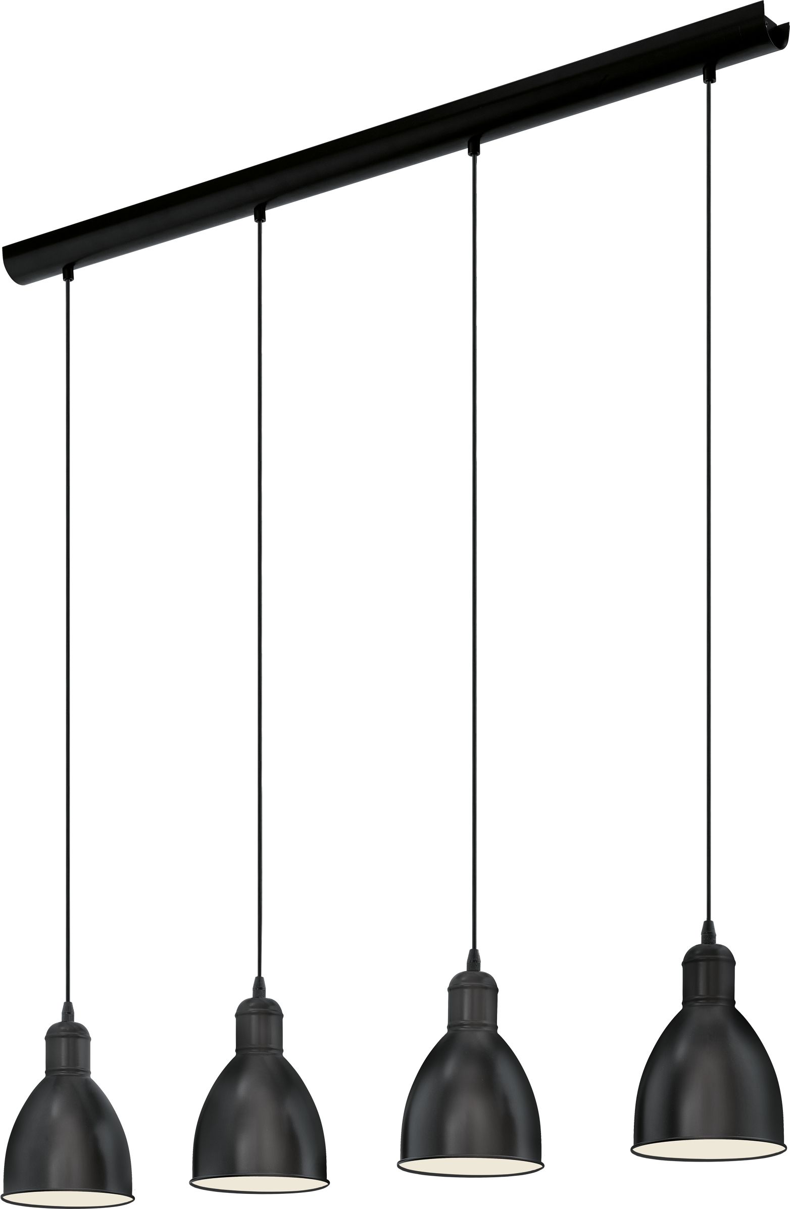 Lampa wisząca EGLO Priddy 4x60W (49466)
