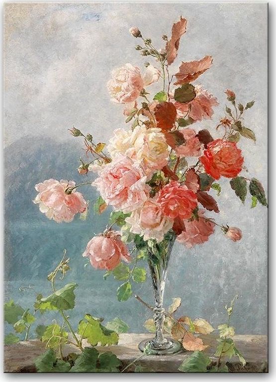 GO-BI Obraz "Kwiaty" reprodukcja 50x70 cm