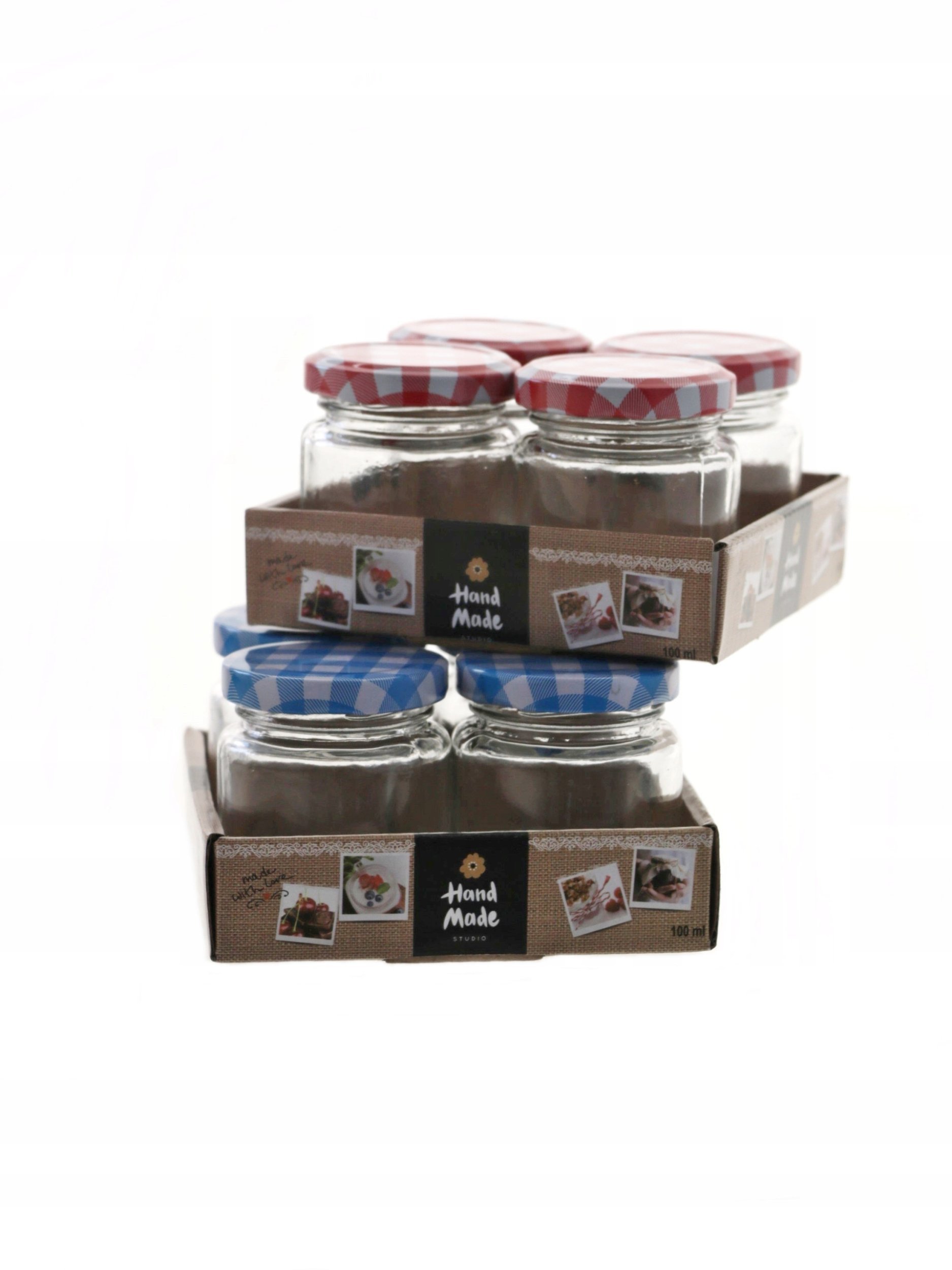 Stiklainių rinkinys Hand Made Studio 100 ml, 4 vnt