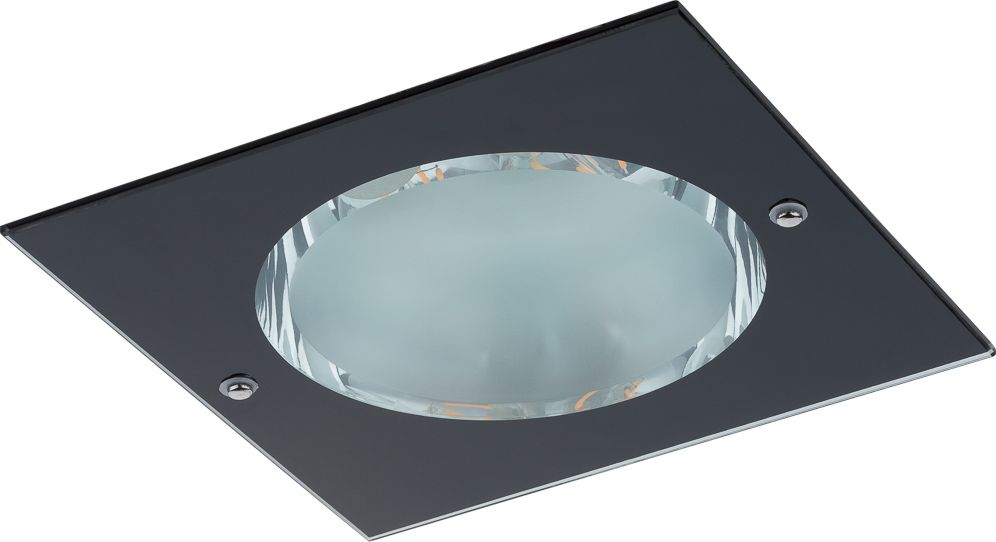 Italux Wpust wpuszczany kwadratowy czarny Italux Portal MQ101820-2B