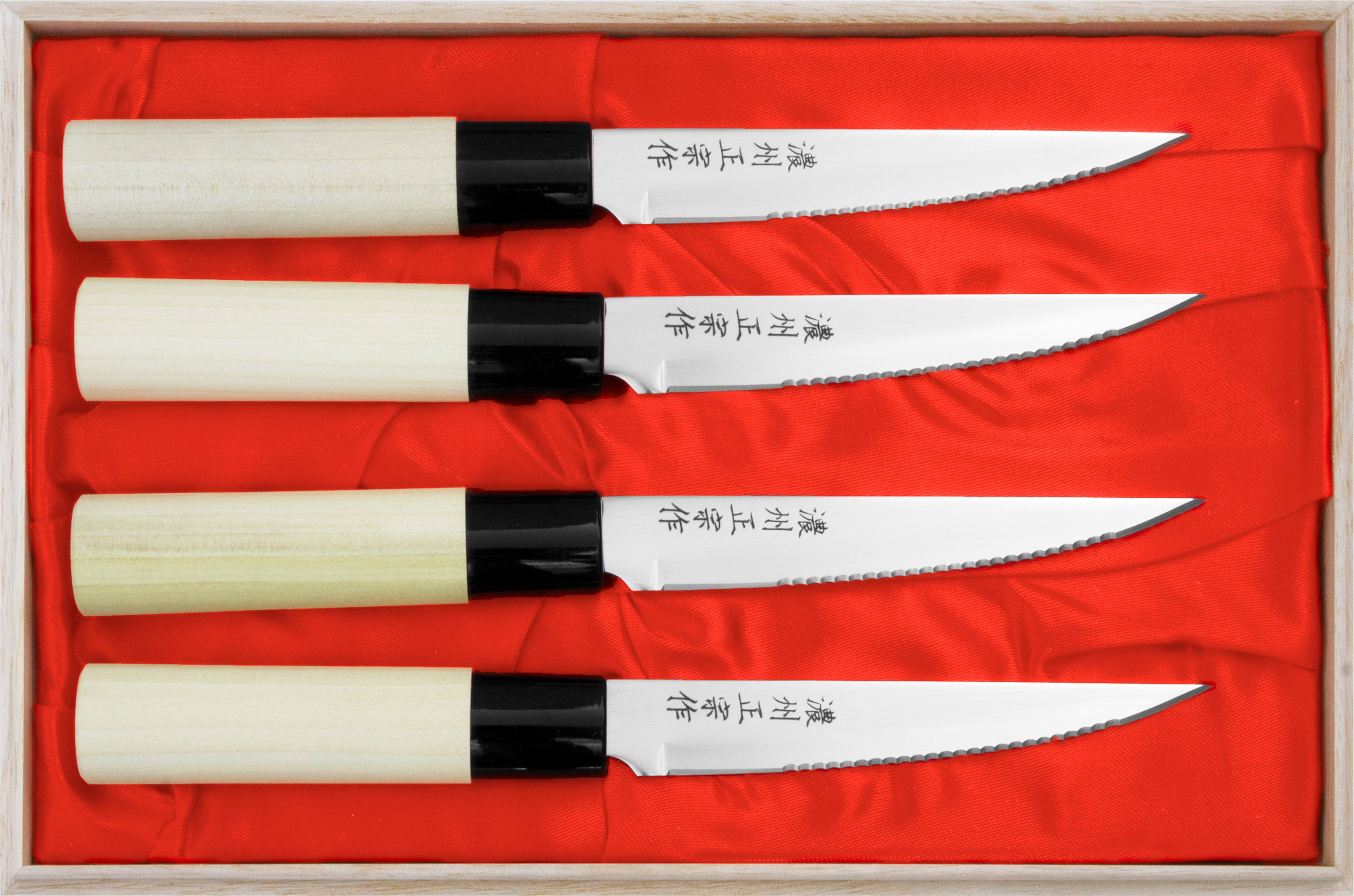 Satake Satake Megumi Zestaw 4 noży do steków