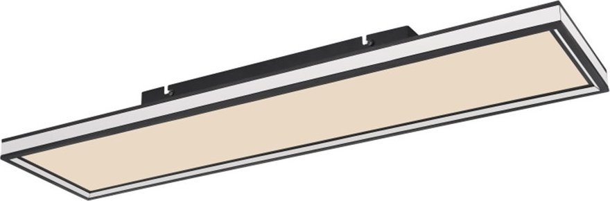 Lampa sufitowa Globo Sufitowa lampa Jessy 41596D4 z pilotem LED 24W czarna