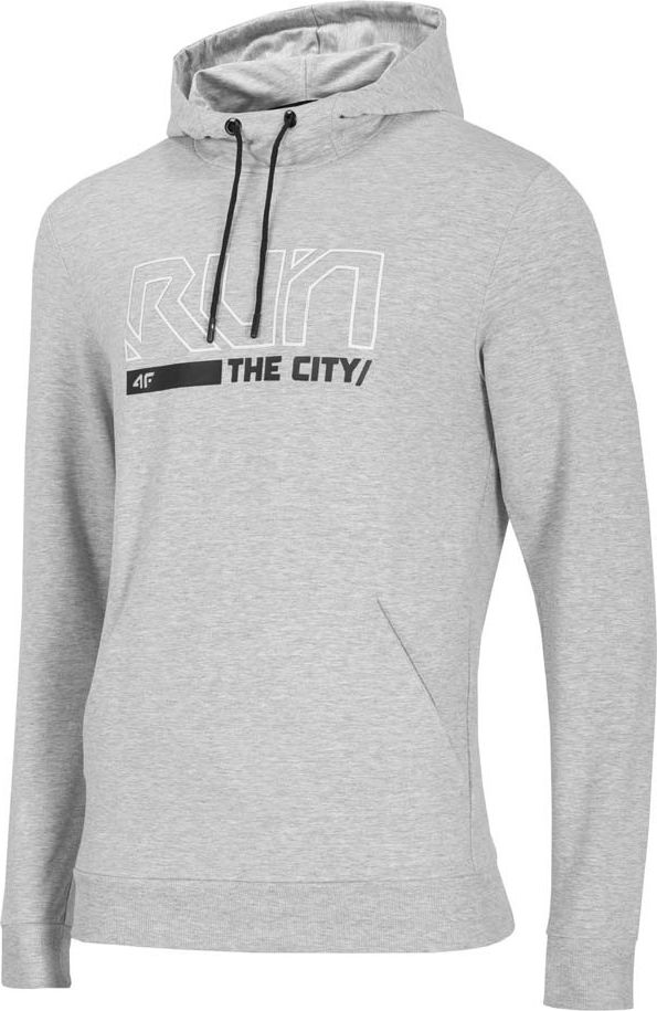 4f Bluza męska 4F chłodny jasny szary H4Z20 BLM017 27M : Rozmiar - XL