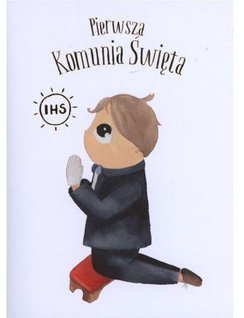 HENRY Karnet B6 Komunia - Chłopiec