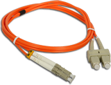 Act FO Patch cord MM LC-SC duplex 50/125 5.0m FOC-LCSC-5MMD-5