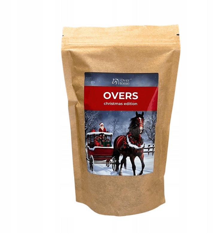 Over Horse Gingerbread Christmas Cookies przysmak dla konia 0,5 kg