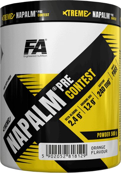 FA Nutrition FA Nutrition Xtreme Napalm Pre-Contest 500 g Pomarańcz