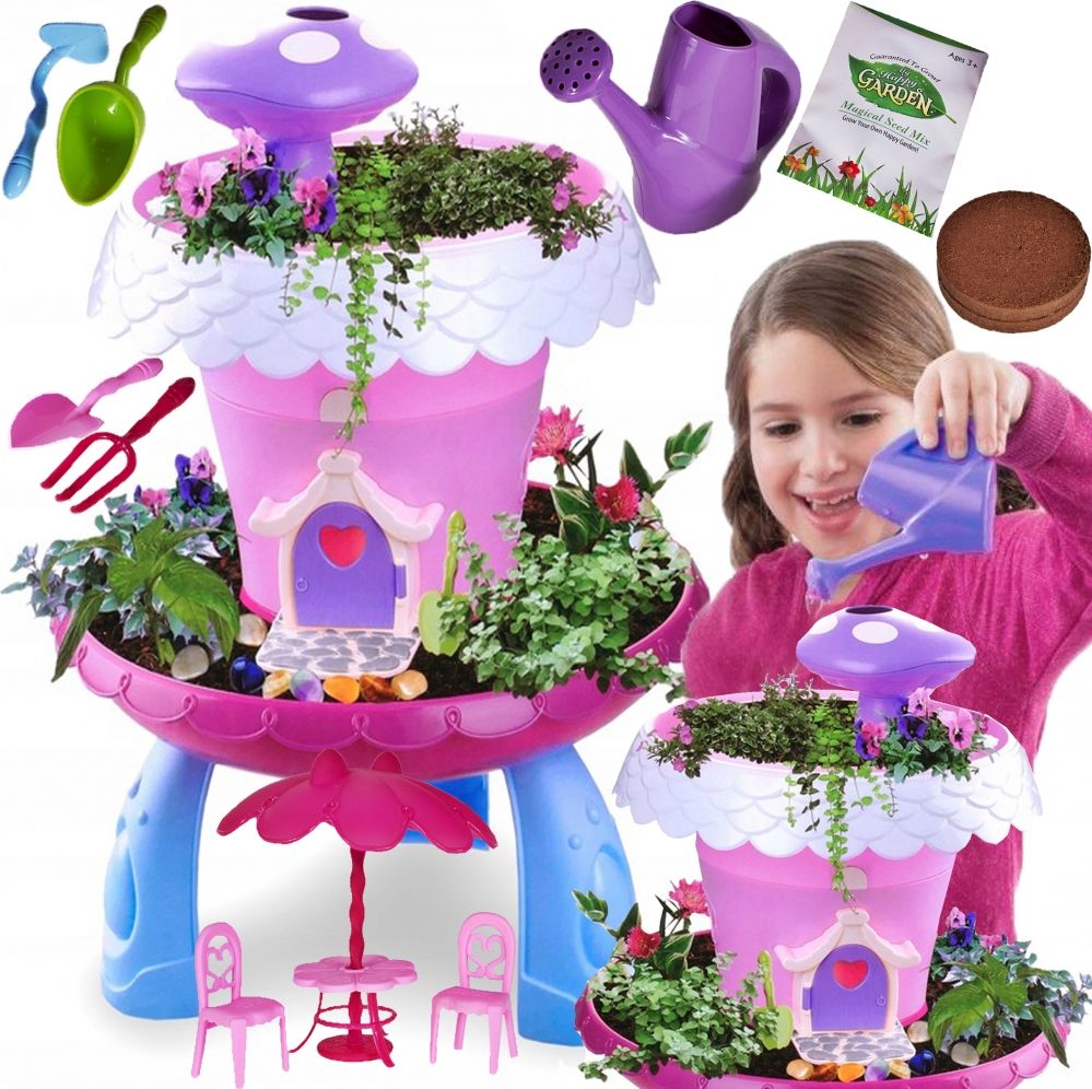 MalPlay Magiczny domek Wróżki z uprawą roślin (MAL-106516)