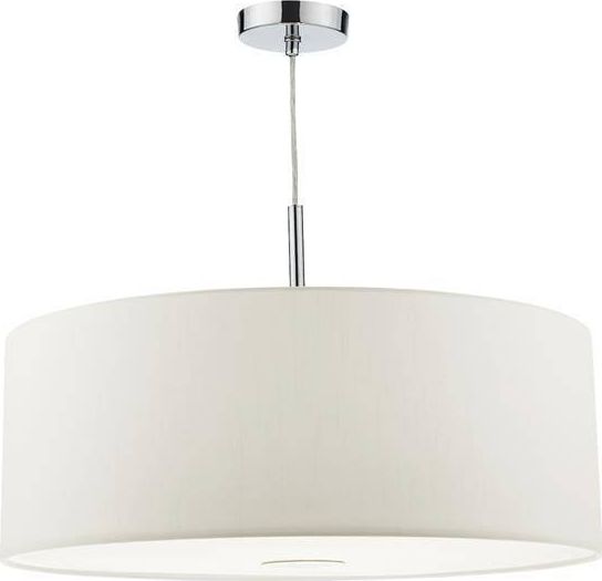 Lampa wisząca DAR RONDALampa Sufitowa 60CM DRUM Kolor Biały Lampa Wisząca