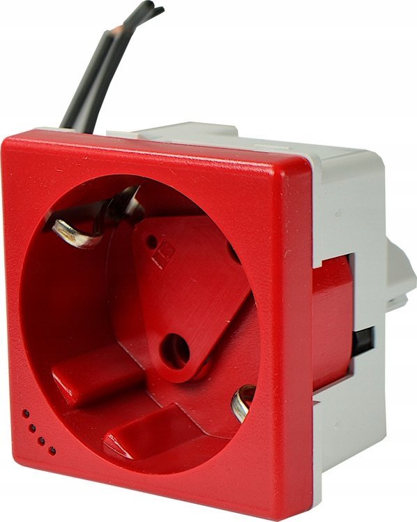 KONTAKT SIMON Kontakt Simon Gniazdo zasilając K45 KLS01/6 schuko