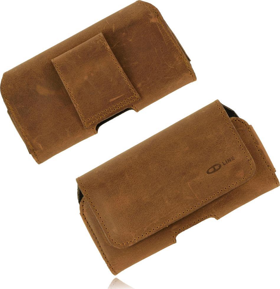 OrTech Etui kabura do Oppo A33 pokrowiec na pasek skóra