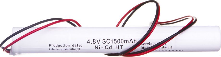 AWEX Akumulator 4,8V 1500mAh niklowo-kadmowy NiCd 4,8V 1500mAh