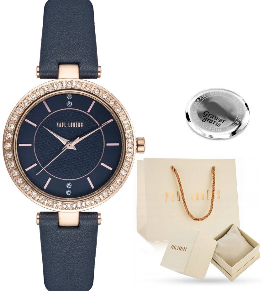 Zegarek damski Paul Lorens REMA-6F3 Z GRAWEREM