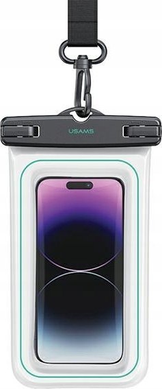 Usams Etui wodoodporne USAMS US-YD013 do 6.7" IP68 biały/white