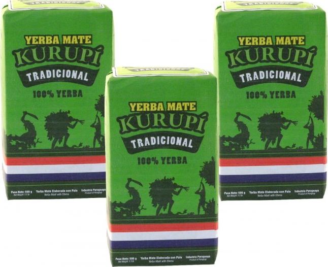 KURUPI Yerba Mate Kurupi Tradicional 3 x 500 g