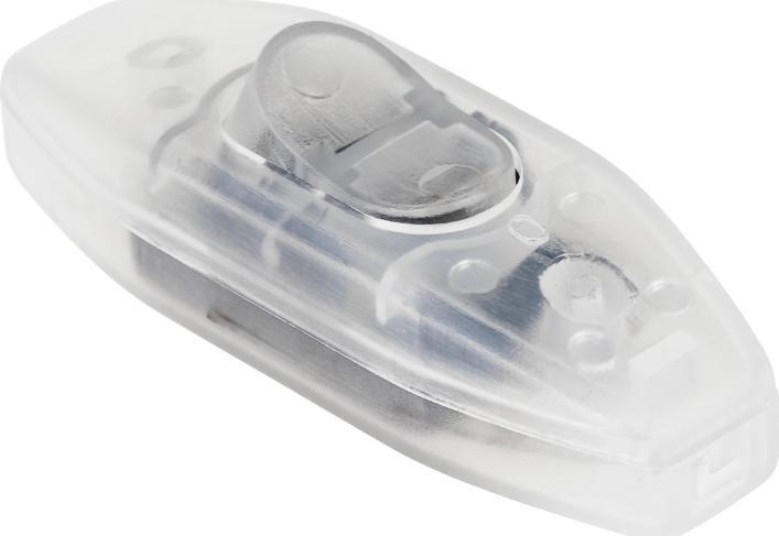 Złącze przełącznik przelotowy przeźroczysty 2,5A/250V