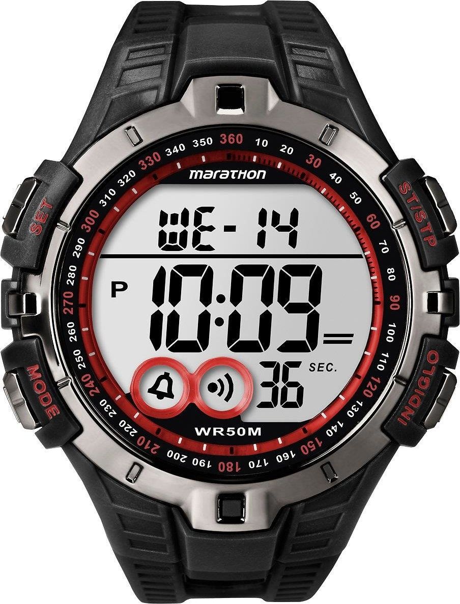 Zegarek Timex Zegarek Timex T5K423 Marathon Digital