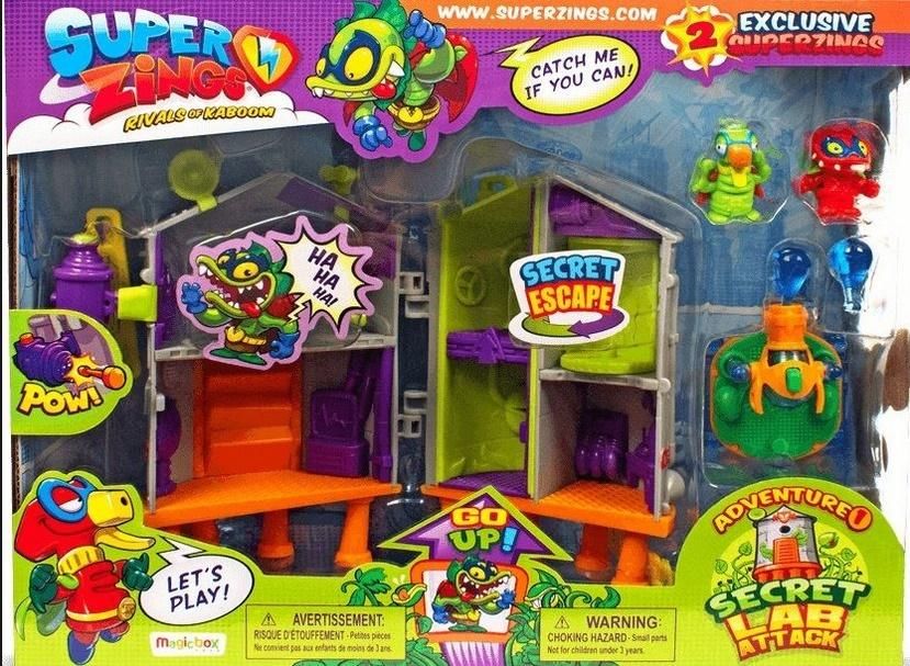 Figurka Super Zings Super Zings - Sekretne laboratorium (PSZSP114IN01)