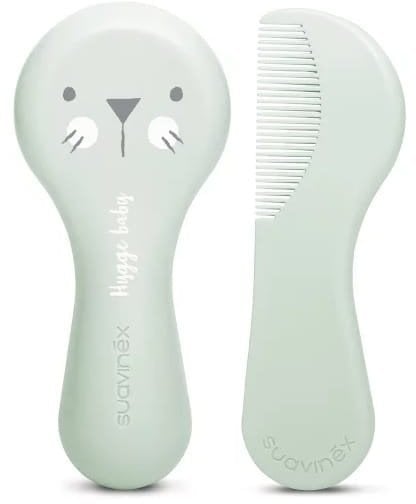 SUAVINEX - 400265- ZESTAW SZCZOTKA I GRZEBIEŃ/NIEBIESKI/DREAMS