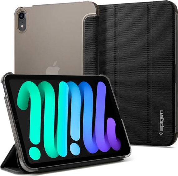 Etui na tablet Spigen Spigen Etui na tablet obudowa Liquid Air Folio do Apple iPad Air 4 2020 Black uniwersalny