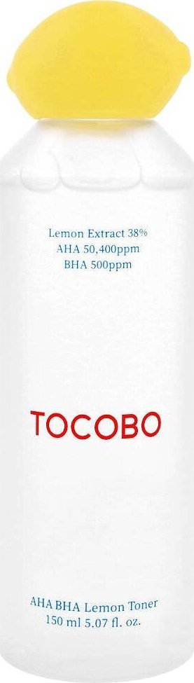 Tocobo AHA BHA Lemon Toner łagodnie złuszczający tonik do twarzy 150ml